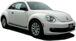 Photo of a 2013 Volkswagen Beetle.